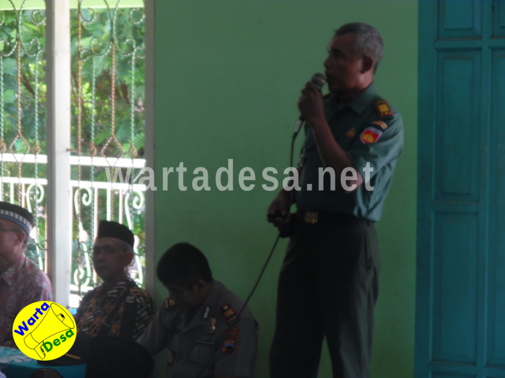 Jangan mau diprovokasi dengan hal yang memecah belah keutuhan NKRI, demikian disampaikan Kapt. Inf. Suhardi, Ahad (27/11). Foto: Buono/wartadesa.