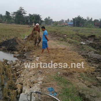 akses ke pemakaman rusak