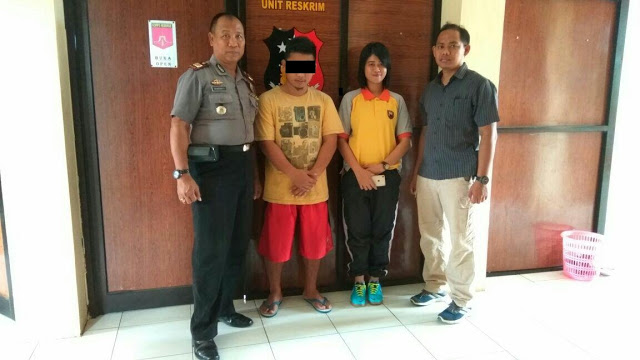 pelaku penyiraman air keras