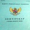 sertifikat tanah