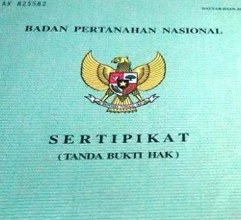 sertifikat tanah