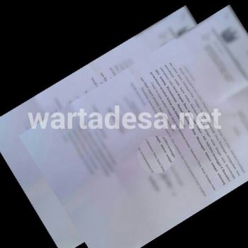 surat pemdes menjangan