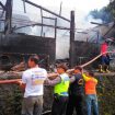 kebakaran menimpa sebuah home industri limpung