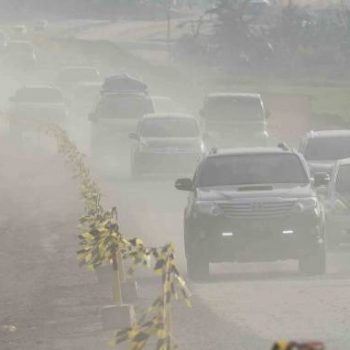 tol fungsional berdebu