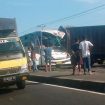 dewi sri tabrak truk