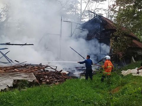 kebakaran kandang ayam wonotunggal