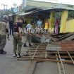 satpol pp gusur pkl kedugnwuni