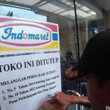 toko modern ilegal