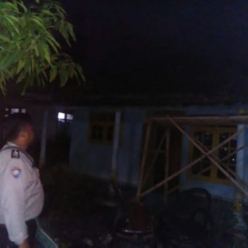 kebakaran ditinggal hajatan
