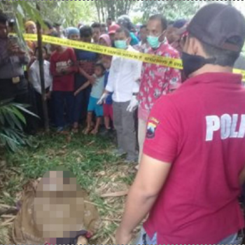 meninggal dikebun tetangga