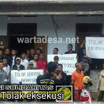 aksi solidaritas tolak eksekusi
