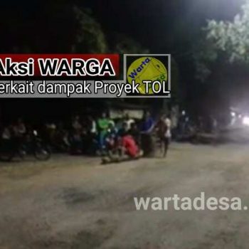 demo jalan tol