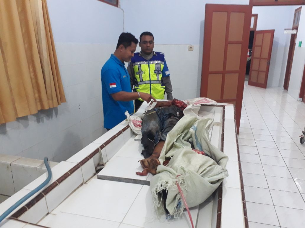 tertabrak kereta