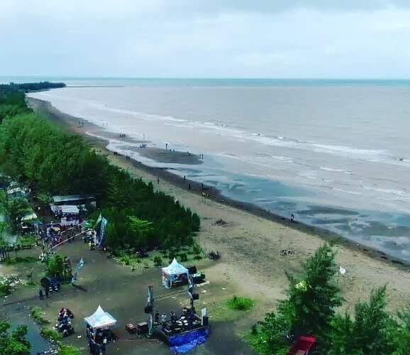 dari atas