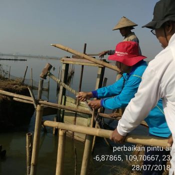 perbaikan jebol pintu air degayu_daeng mamase