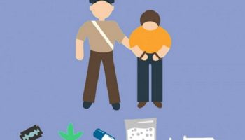 ilustrasi kurir sabu