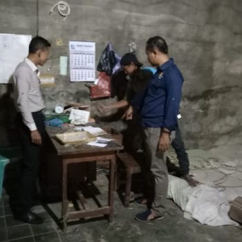 olah tkp pencurian beras