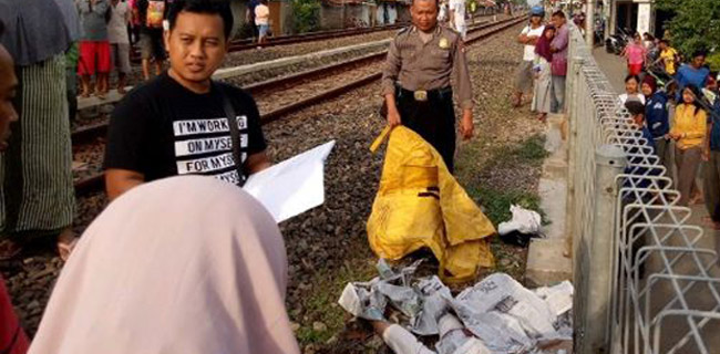 terserempet kereta