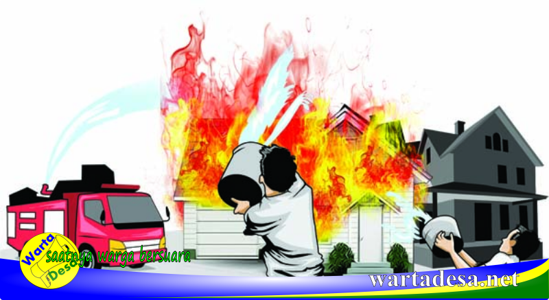 ilustrasi kebakaran