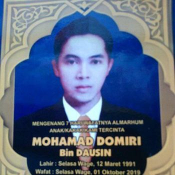 domiri-mengenang 7 hari korban jembatan ambruk