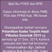 pelantikan maju