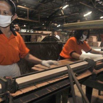 buruh kayu