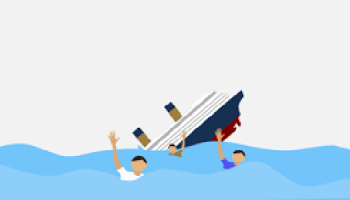kapal tenggelam