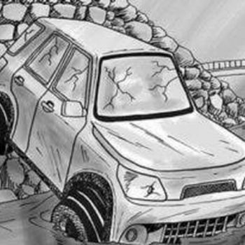 ilustrasi mobil