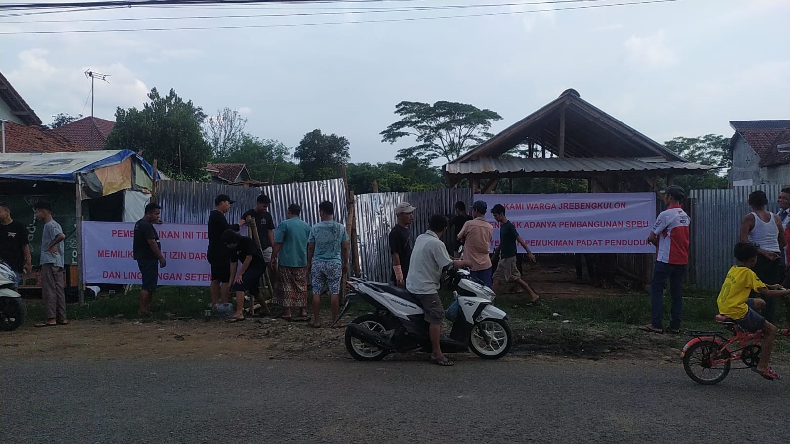 demo tolak spbu jrebengkembang